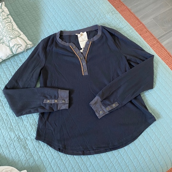 NWT Hem & Thread Henley Sz L - Picture 3 of 8